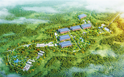 罗牛山儋州乐满生态养殖基地，“楼房养猪”新模式